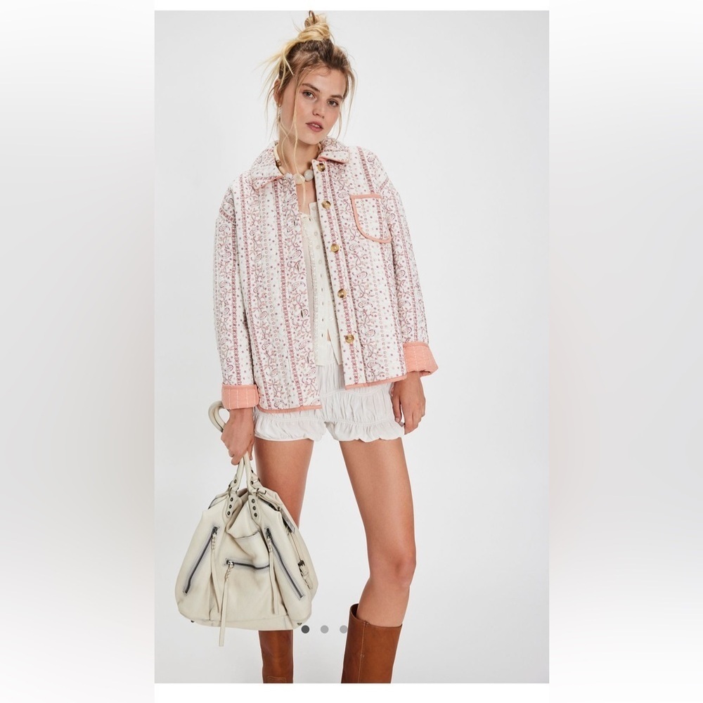 Free People Alexie Quilted Jacket